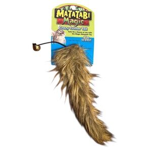 Ware Cat Hunting Instinct Fur Matatabi Crazy Critter Tail Brown Hairy w/ Bell